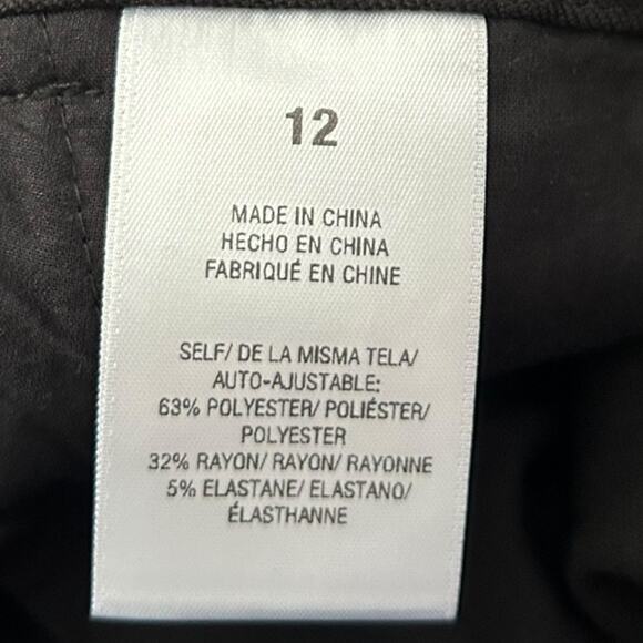 Favorite Daughter The Favorite Pant Women's Size 12 Black Career Classic NEW - Picture 6 of 7